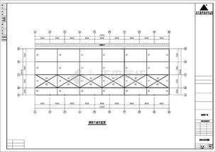 某地区高档公司钢结构工程建筑图纸解析